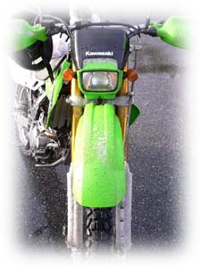 KLX�Υե����¦�����餤���Ȥˡ�������